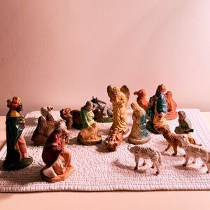 1950's Nativity Figures